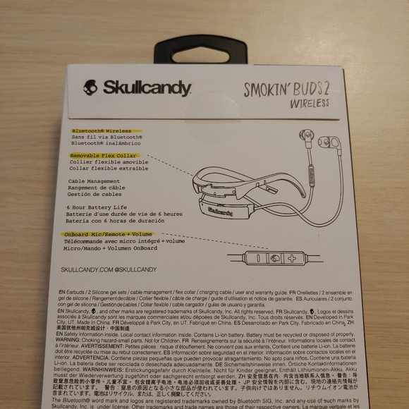 Brand new Skullcandy Wireless earphones - Picture 2 of 2
